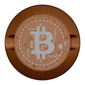 edition 014: bitcoin | snus can | snus container | zyn metal can | metal zyn container | zyn holder | metal snus container | smell proof container | aluminum zyn container (copper)