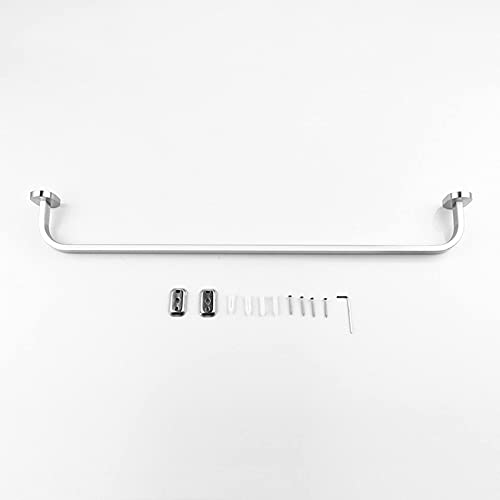 Towel Racks RIAAJ Towel Rail Bath Towel Holder Towel Bar, 304 Stainless Steel Modern Brushed Towel Rack Holder Single Grab Bar Bath Wall Shelf Rack Wall Mount for Kitchen Bath Hanging,B-B(Christmas Re