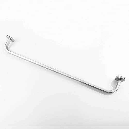 Towel Racks RIAAJ Towel Rail Bath Towel Holder Towel Bar, 304 Stainless Steel Modern Brushed Towel Rack Holder Single Grab Bar Bath Wall Shelf Rack Wall Mount for Kitchen Bath Hanging,B-B(Christmas Re