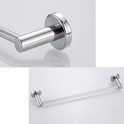 Towel Rack Towel Rails 304 Stainless Steel Towel Bar Polished Finish Wall Mounted Towel Rails for Bathroom Or Kitchen Bath Towel Shelf (42cm)(52cm)