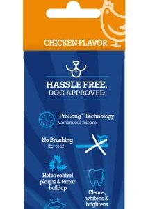 Vetality Brush Free Oral Gel for Dogs | Bundled with Teeth Cleaning Pet Chew, Vet-Formulated Pet Oral Stick, Prolong Technology, Cleans Teeth & Gums, Easy Application, Safe for Breeds - [Pack of 2]