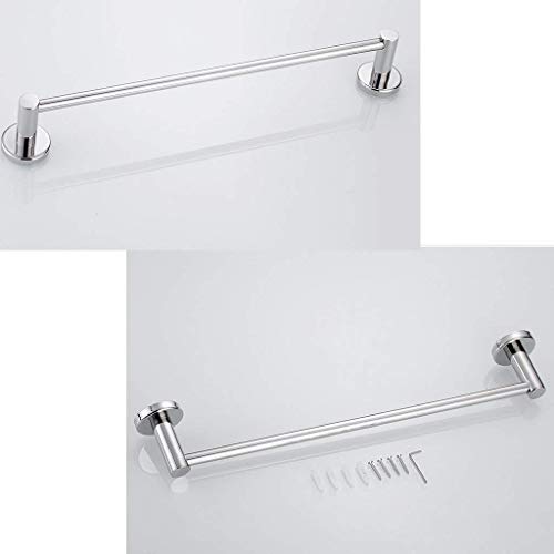 Towel Rack Towel Rails 304 Stainless Steel Towel Bar Polished Finish Wall Mounted Towel Rails for Bathroom Or Kitchen Bath Towel Shelf (42cm)(52cm)