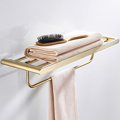 Towel Racks Towel Rail Towel Rails Towel Racks, for Bathroom,Towel Bar Wall Mounted Hand Towel Bar Bathroom Towel Holder Kitchen Dish Cloths Hanger/Bath Towel Rack 60Cm/a