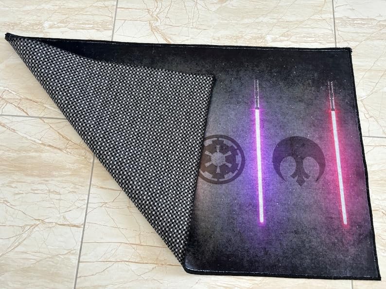 Generic Starwars Rug, Starwars Emblem Rug, Boys Room Rug NL396.3 (47”x70”)=120x180cm = 3.9 ft x 5.9 ft