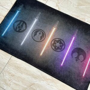 Generic Starwars Rug, Starwars Emblem Rug, Boys Room Rug NL396.3 (47”x70”)=120x180cm = 3.9 ft x 5.9 ft