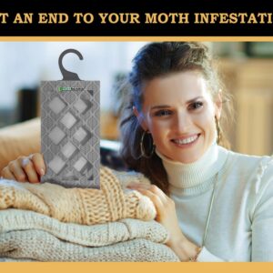 MaxGuard Clothes Moth Box Traps (5-Set Bonus Pack)