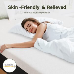 3 Inch California King Mattress Topper,Memory Foam Mattress pad with Removable & Washable Cover,Relieve Back Pain, Soft Firmness Feel for Bunk Bed,CertiPUR-US Certified