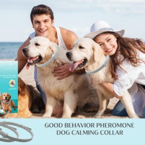 Calming Collars for Dogs, Dog Anxiety Relief, Calming for Dogs, Anxiety Collar for Dogs, Anti Anxiety for Dogs, Pheromone Collar for Dogs, DAP Collar for Dogs, Dog Stress and Anxiety Relief