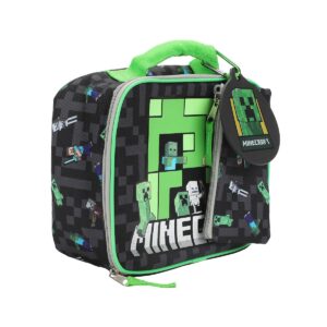 Minecraft Creeper 4-Piece Lunch Kit (Including Allergy Alert Tag)