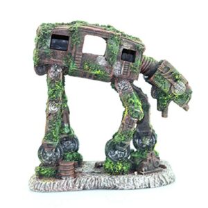 aquarium resin cave robot dog decoration house fish for accessories for shrimp