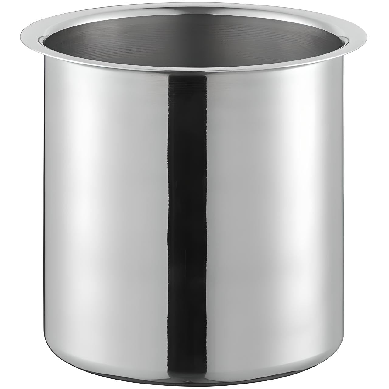 OCS Parts 1.5 Quart Bain Marie Pot | 5-5/8" x 4-7/16" Stainless Steel Pot for Warm or Cold Food, Sauces, Soups, or Organizing Cooking Utensils