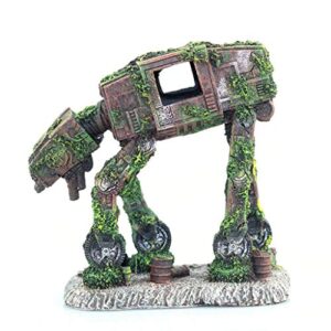 Aquarium Resin Cave Robot Dog Decoration House Fish For Accessories For Shrimp