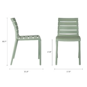 Jamesdar Rylan Chair, Aloe Green