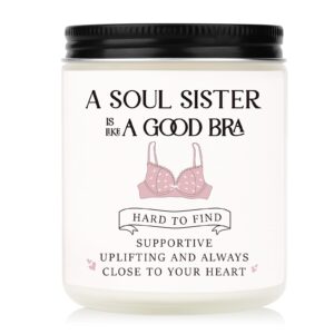 soul sister gifts for women, soul sister gifts from sister, birthday gifts for soul sister, soul sister candle, best friend gift, friendship gift for soul sister, 7oz soy wax lavender scented