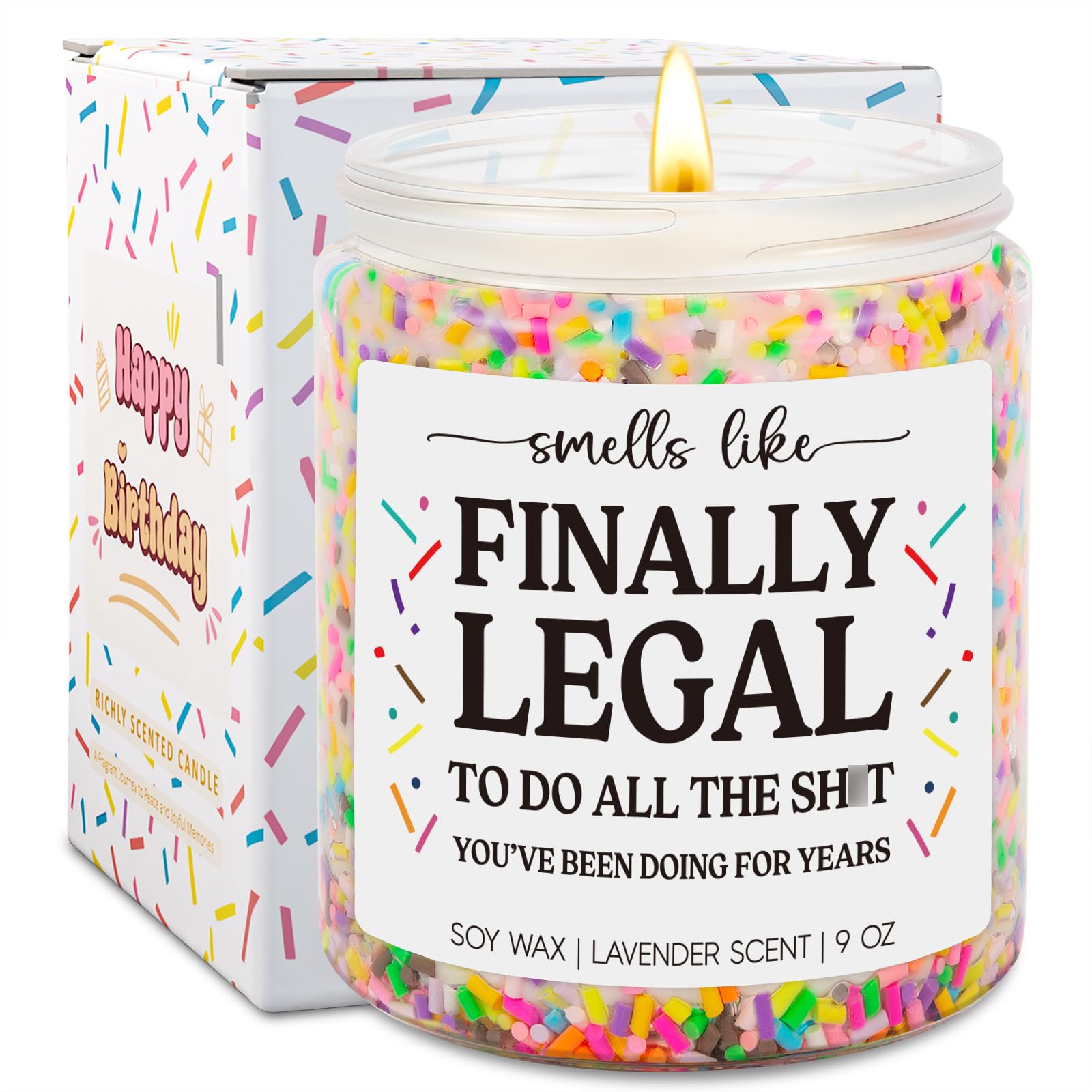 GSPY 21st Birthday Candles - 21st Birthday Gifts for Her, Him - Cool 21st Birthday Gifts, Gifts for 21st Birthday Female, Male - 21 Year Old Birthday Gifts for Girl, Boy, Daughter, Friend, Son