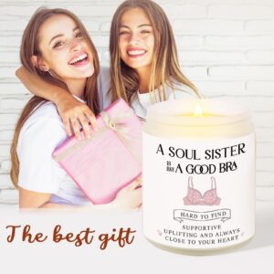 Soul Sister Gifts for Women, Soul Sister Gifts from Sister, Birthday Gifts for Soul Sister, Soul Sister Candle, Best Friend Gift, Friendship Gift for Soul Sister, 7oz Soy Wax Lavender Scented