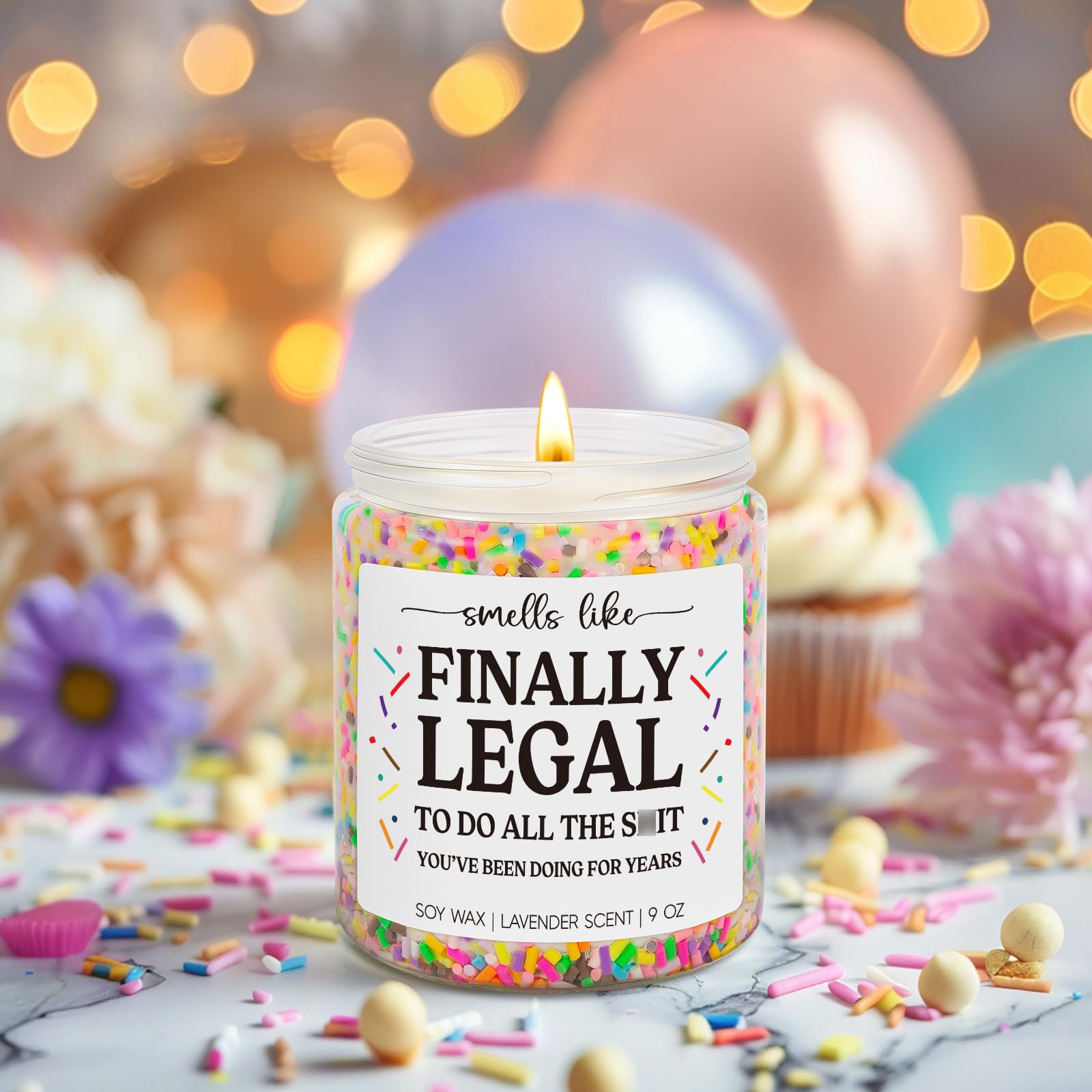 GSPY 21st Birthday Candles - 21st Birthday Gifts for Her, Him - Cool 21st Birthday Gifts, Gifts for 21st Birthday Female, Male - 21 Year Old Birthday Gifts for Girl, Boy, Daughter, Friend, Son