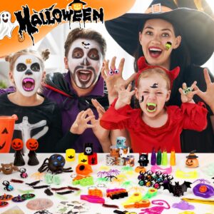 OCHIDO Halloween Party Favors for Kids-240pcs Bulk Halloween Toys Treats Gifts,Halloween Goodie Bags Fillers ,Trick Or Treat , Halloween School Classroom Carnival Prizes, Treasure Box Toys