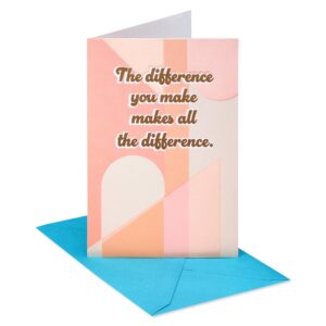 american greetings thank you card (you're appreciated)