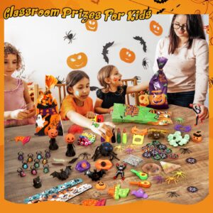 Shemira Halloween Party Favors for Kids, Bulk Halloween Party Favors, 240Pcs Bulk Halloween Toys for Trick or Treat, Classroom Carnival Prizes Halloween Goodie Bags Stuffers, Halloween Gifts for Kids