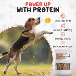 The Primal Theory Chicken Feet Dog Treats - Single-Ingredient Dehydrated Chicken Feet for Dogs - Natural Dog Chews - No Nails, No Additives, High Protein Dried Chicken Feet for Dogs