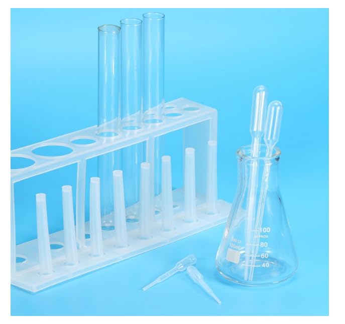 Disposable graduated plastic pipettes for scientific experiments, essential oils, cosmetic tools, DIY art (200pc)