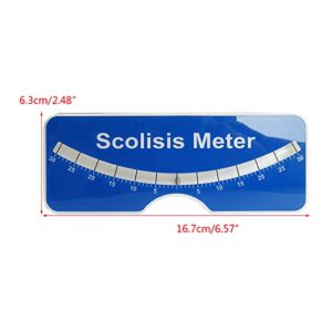 Professional Scoliosis Testing Meter Metal Ball Spine Scoliosis Measuring Tool For Hospital 0‑30° Testing