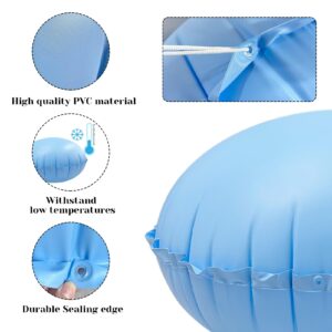 YEXEXINM 4FT Dome Patio Furniture Cover Airbag, Patio Table Cover Air Pillow, Inflatable Airbag for Patio Table Covers, 4FT Dia Air Bag Pillow with 49.5ft Drawstring UV Resistant, Water Resistant