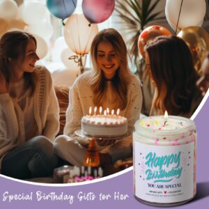 Birthday Gifts for Women - Sister Birthday Gifts - Best Friend Birthday Gifts - Vanilla Scented Candle Gifts