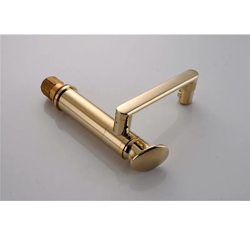 LIANTE Basin Faucet Water Tap Single Handle Sink Tap Bath 360 Degree Swivel Gold Bathroom Faucet Mixer Hot and Cold Sink Water Crane,Kitchen Faucet