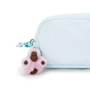 Kipling Gitroy Metallic Pencil Case Blue Sky Met