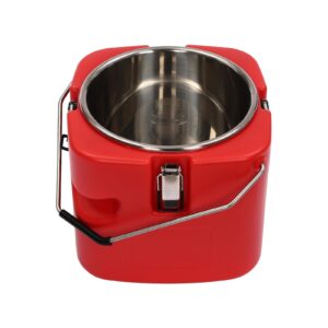 insulated soup container commercial food warmer for hot or cold food, 2.5 gallon insulated soup carrier coolers for hot or cold food storage restaurant canteen home party lunch