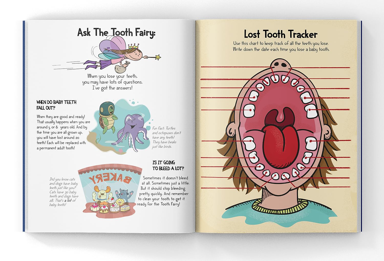 The Tooth Brigade Book and Tooth Fairy Pillow Bundle, Interactive Set Includes 8" Plush Toy with Lost Tooth Pocket and The Tooth Fairy's Best Day Ever! Hardcover Book (Sprinkles Unicorn Bundle)