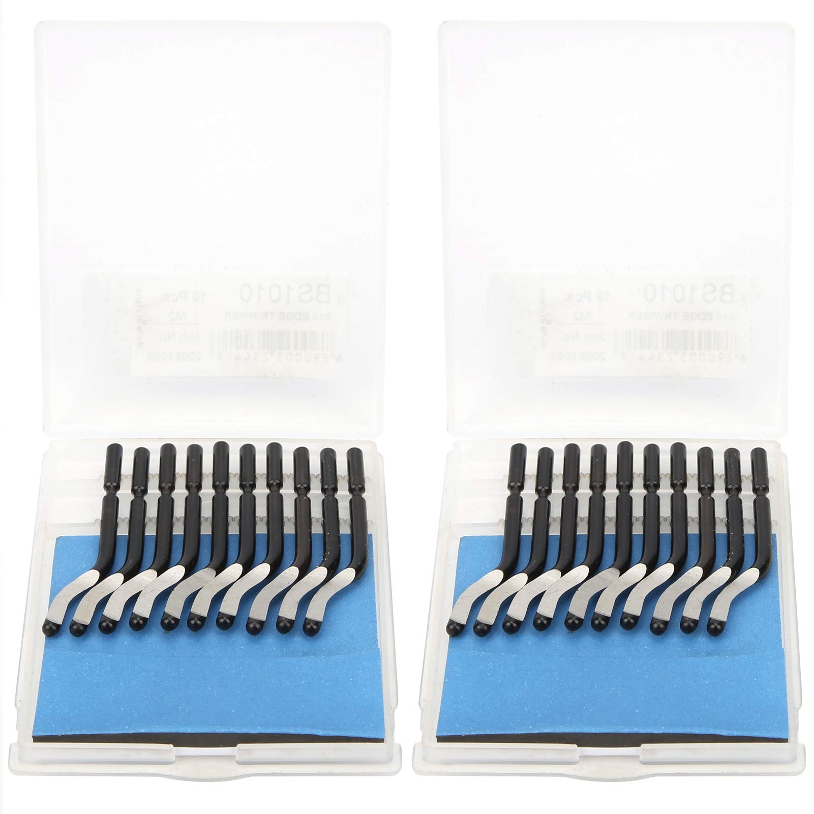 Hand Deburring Burrs, 20 Pieces Replacement Blade Head, Precision Cutting and Scraping of PVC, Plastic and Iron for Precision Cutting and Scraping