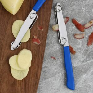 tarcegta Quick Slicing Knife, Cut-proof Hands Quick Slicing Knife, 8in Paring knife, Slicing Knife for Peeling and Slicing - Essential Tool for Every Kitchen (2Pcs)