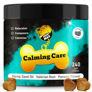 dog calming chews | calming care for dogs | puppy calming | calm chews for dogs | puppy calming chews | calming chews for dogs | 240 chews