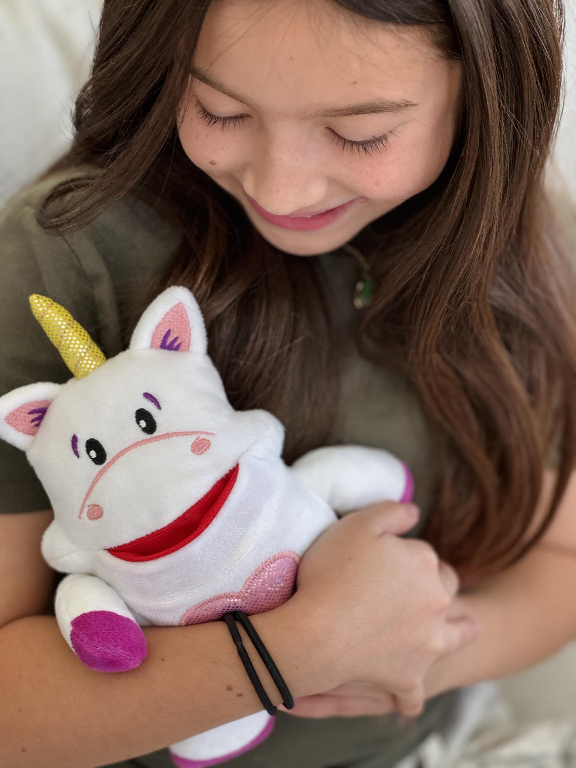 The Tooth Brigade Book and Tooth Fairy Pillow Bundle, Interactive Set Includes 8" Plush Toy with Lost Tooth Pocket and The Tooth Fairy's Best Day Ever! Hardcover Book (Sprinkles Unicorn Bundle)