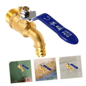 Mikikit Hot Water Tap Kitchen Sink Faucet Kitchen Faucet Barrel Faucet Bathroom Sink Faucet Waterfall Faucet Bathroom Faucets Basin Faucet Metal Faucet Hot Water Nozzle Bath Faucet