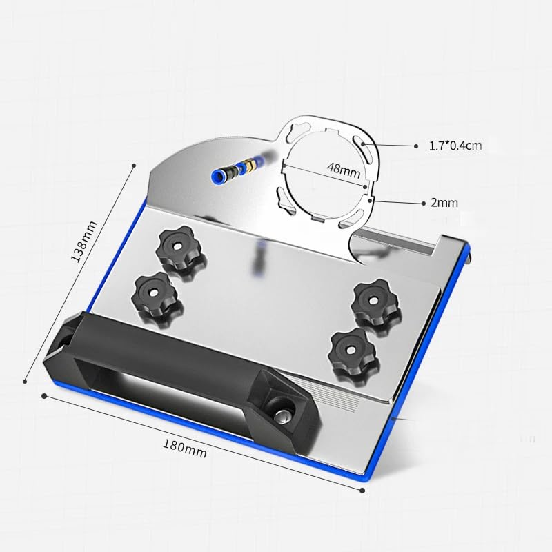 Angle Grinder Stand for Tile 45° Chamfer Cutting - Special Cutting Bracket, Angle Grinding Fixed Holder, Sturdy Stand