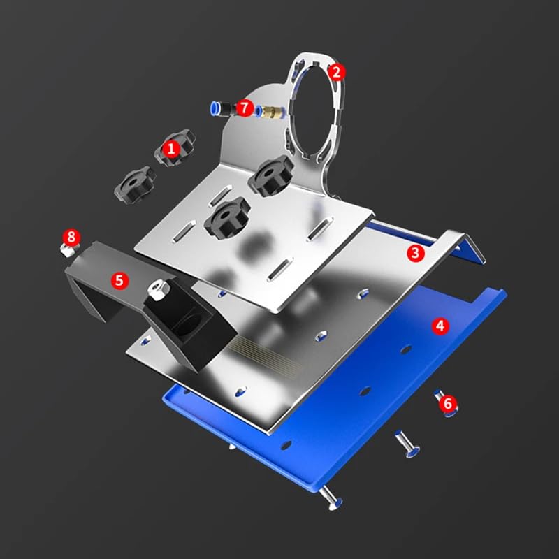 Angle Grinder Stand for Tile 45° Chamfer Cutting - Special Cutting Bracket, Angle Grinding Fixed Holder, Sturdy Stand