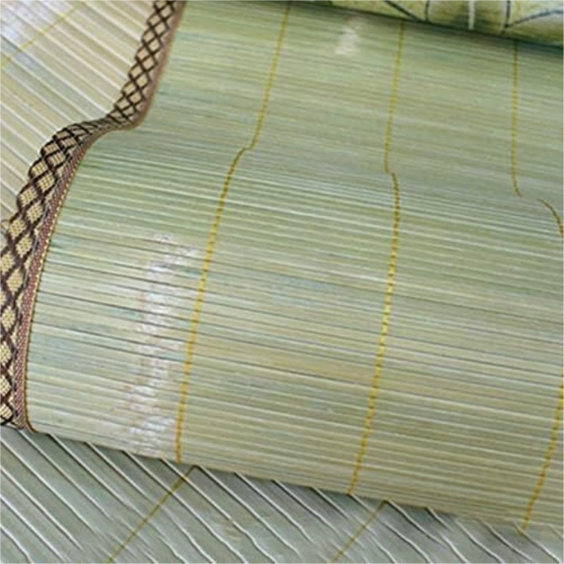 XUNOO Summer Mattress Cooling Summer Cooling Sleeping Pad Bamboo Mat Bed Smooth Breathable Bed Mattress Bedding for Home Summer Bed Cover(80x190cm/31.5x75in)