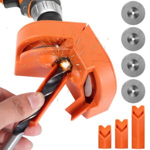 drill bit sharpener multipurpose drill bit grinding sharpener for all bits electric drill bit sharpening tool with power drill drill bit sharpener grinder use for hss masonry carbide metal