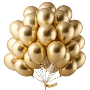 12inch metallic gold balloons for wedding bridal birthday baby shower decoration