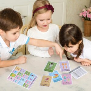 Ambercalm Baby Shower Games in Spanish English,Mexican Bingo Juegos para Baby Shower en Español,Baby Bingo for Baby Shower Boy Girl,Funny Spanish Bingo Card Games for Up to 40 Players