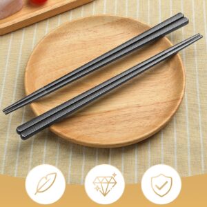 LOROTOCO 50 Pairs Chopsticks | Reusable | Dishwasher Safe | Bulk | Fiberglass | Adults | | Commercial - （9.45in）