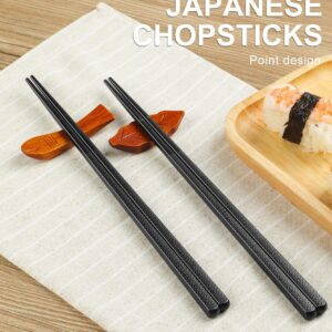 LOROTOCO 50 Pairs Chopsticks | Reusable | Dishwasher Safe | Bulk | Fiberglass | Adults | | Commercial - （9.45in）