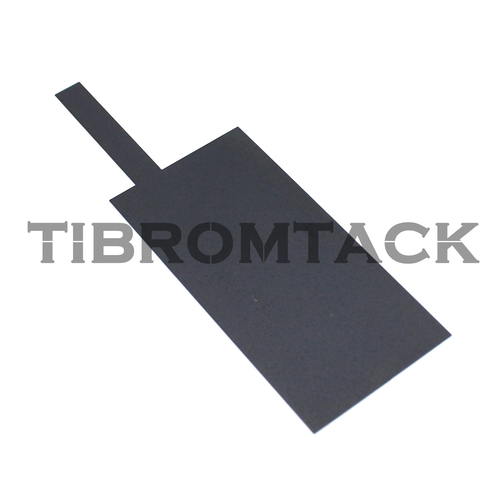 TIBROMTACK Titanium Electrode, Ruthenium Coated Titanium Anode Plate 4 x 2 x 0.02 Inches for Electrochemical Applications and Swimming Pool Cleaning, GHR093