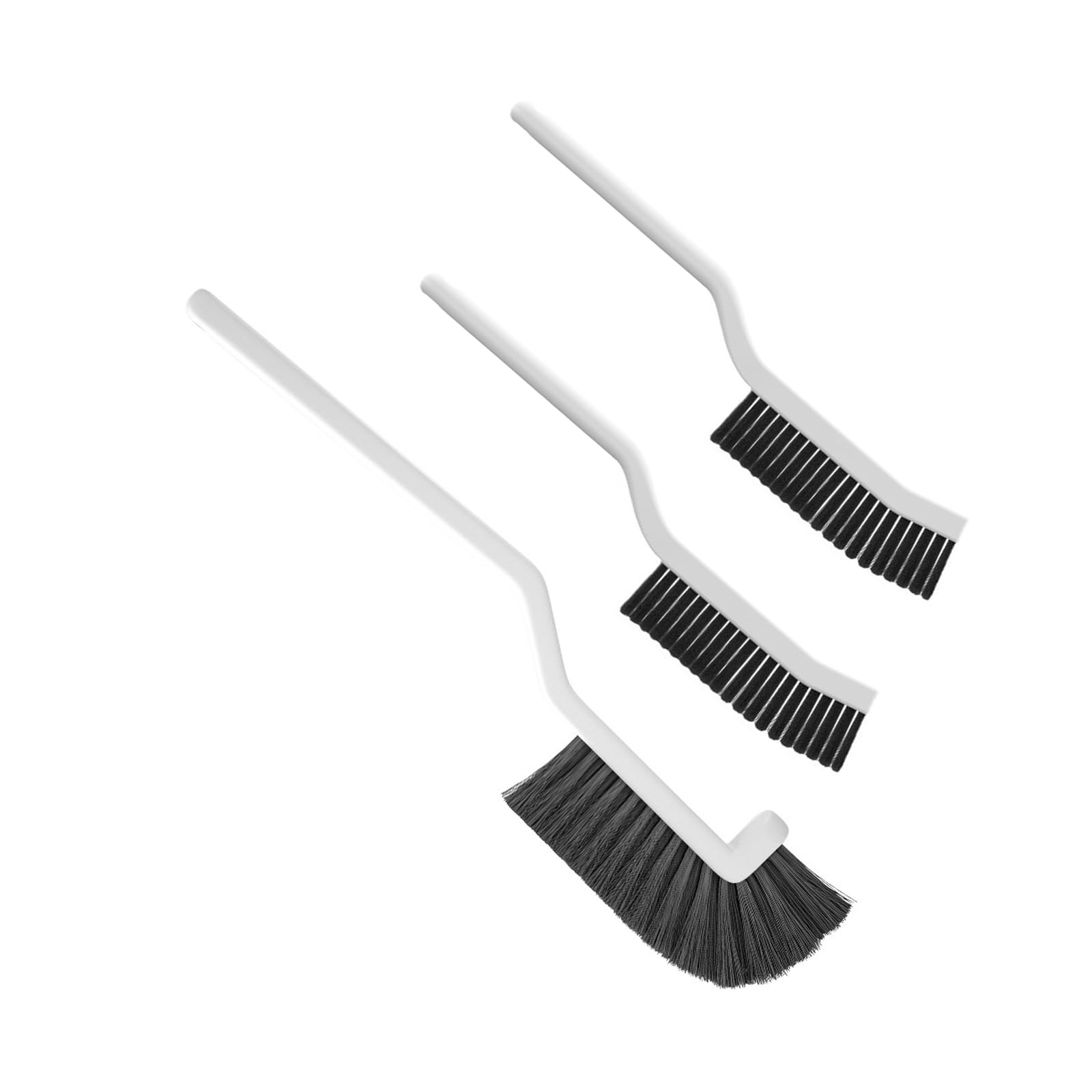 Crevice Cleaning Brush,Stiff & Flexible Bristles Gap Cleaning Brush Tool, Bathroom Gap Brush, Grout Cleaner Brush Hard Bristle Cleans Tight Spaces