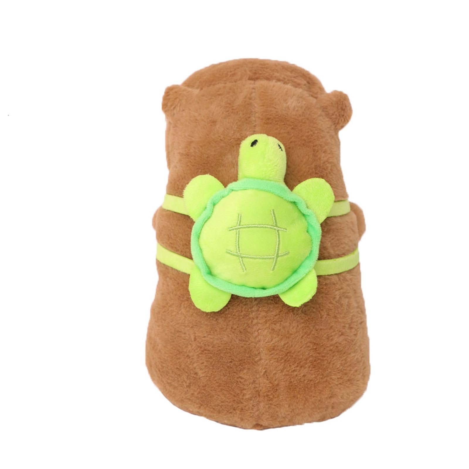 HENGSHI Cute Capybara Plush Toy,Kawaii Capybara Stuffed Animals Turtle Backpack Capybara Plush,Soft Capybara Plush Doll Pillow for Kids Boys Girls (25cm/9.8 inches)