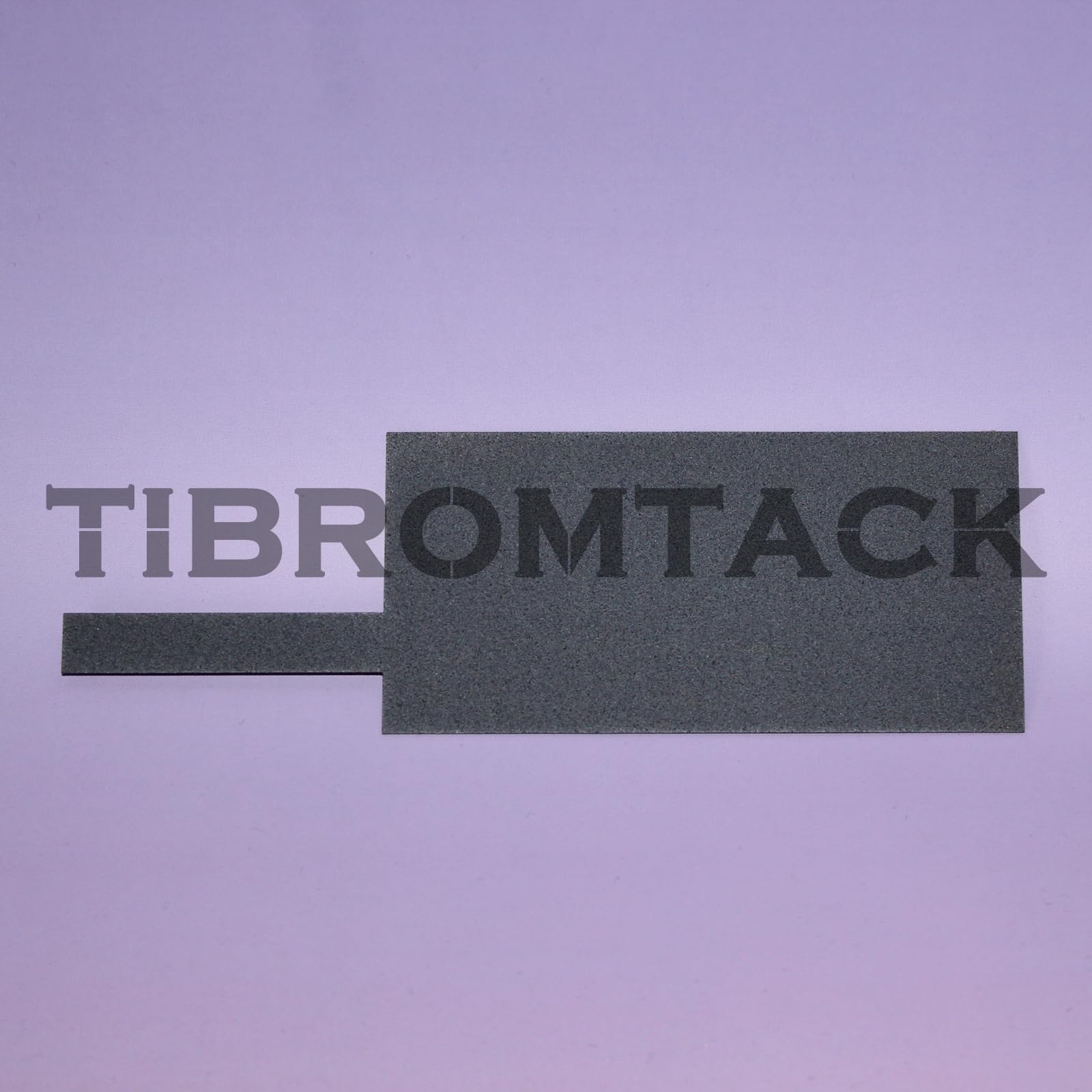 TIBROMTACK Titanium Electrode, Ruthenium Coated Titanium Anode Plate 4 x 2 x 0.02 Inches for Electrochemical Applications and Swimming Pool Cleaning, GHR093